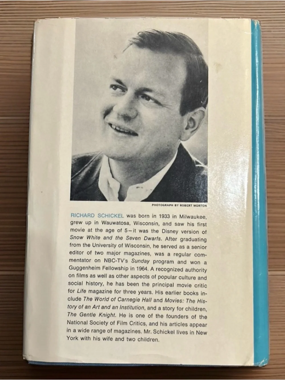 The Disney Version by Richard Schickel Hardcover Book Life of Walt Disney 1968